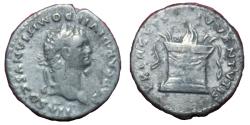 Ancient Coins - Roman Empire - Domitian - 81-96 AD - PRINCEPS IVVENTITVS - XF