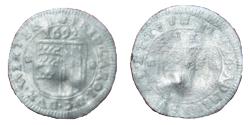 World Coins - Germany - 1 Kreuzer - Karl Friedrich - 1692  Silver