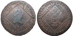 World Coins - Austria - 30 kreuzer - Francis I