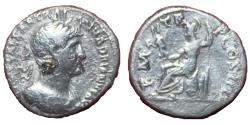 Ancient Coins - Hadrian - Augustus 117-138 AD - AR denarius - PM TR P COS III