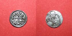 World Coins - Kalman - King of Hungary - 1095-1116 AD - Ag denar - beautiful - XF