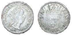 World Coins - Italy, Livorno - Ferdinando II de’ Medici - AR Luigino 1660 - XF RARE