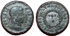 Ancient Coins - Crispus - Augustus 316-326 AD - silver plated