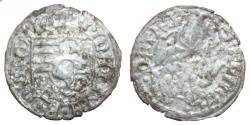 World Coins - Mathias I Corvinus - 1458-1490 AD - Ag denar - VF