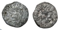 World Coins - Hungary - Louis I - 1342-1382 AD - Ag denar - VF
