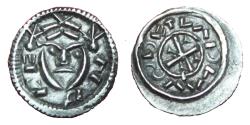 World Coins - Bela II - King of Hungary - 1131-1141 AD - Ag denar - XF