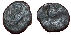Ancient Coins - Ancient Celtic Danube bronze tetradrachm - 1. Cent. BC