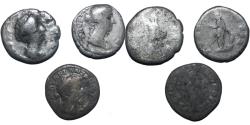 Ancient Coins - Lot comprising 3 ancient Roman silver denars - Faustina I, Faustina Junior and Marcus Aurelius