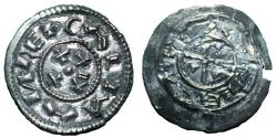 World Coins - Hungary  -  Coloman - 1095-1116 AD - Silver denar Time of the crusades