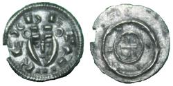 World Coins - Hungary - Bela II 1131-1142 - Ag denar - VF Time of Crusades