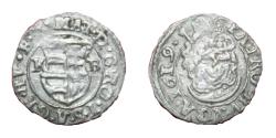 World Coins - Hungary - Mathias II - 1619 AR denar