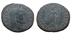 Ancient Coins - Constantius I - Augustus 305-306 AD - SAC MON VRB AVGG ET CAESS NN - XF