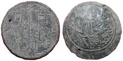 World Coins - Hungary - Bela III - Copper coin - 1172-1196 - Crusader parabolic coin