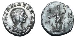 Ancient Coins - Julia Maesa  ? - 223 silver denarius