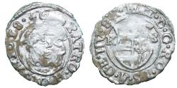 World Coins - Hungary - Mathias II - 1608-1619 AD - Ag denar - VF