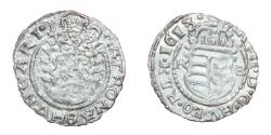 World Coins - Mathias II - King of Hungary - 1608-1619 - Ag denar 1613