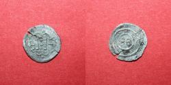 World Coins - Bela II - King of Hungary - 1131-1141 AD - Ag obolus - VF