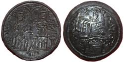 World Coins - Hungary - Bela III - Copper coin - 1172-1196 - Crusader parabolic coin
