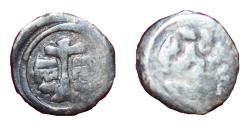 World Coins - Bela IV - 1235-1270 AD - silver obolus - VF