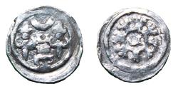 World Coins - Hungary - Bela IV - 1235-1270 AD - Silver OBOLUS - XF