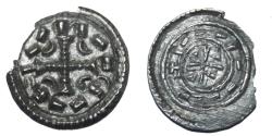 World Coins - Bela II - King of Hungary - 1131-1141 AD - Ag DENAR - F