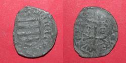 World Coins - Sigismund - King of Hungary - 1387-1437 AD - bronze denar