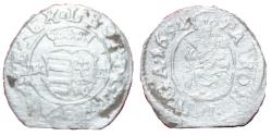 World Coins - Hungary - Leopold I - 1657-1705 AD - Ag denar 1692 - VF