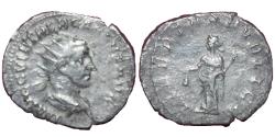 Ancient Coins - Trebonianus Gallus - Augustus 251-253 AD - Silver antoninianus