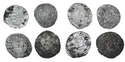 World Coins - Hungary - Lot : 4 silver denars from 16-17 century