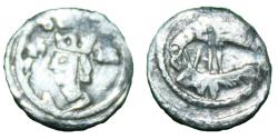 World Coins - Hungary - Bela IV 1235-1270 obolus Silver   Time of Crusades RR