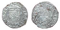 World Coins - Hungary - Ulaszlo II - 1490-1516 AD - Ag denar - VF