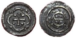 World Coins - Hungary - Stephen II 1116-1131 - AR denar - VF Time of the crusades Silver