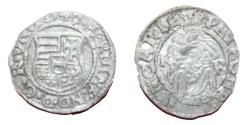 World Coins - Hungary - Ferdinand I - 1526-1564 AD - 1549 - Ag denar - XF