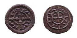 World Coins - Kalman (Coloman) - King of Hungary - 1095-1116 AD - Ag denar - beautiful - XF  Time of Crusades