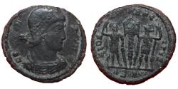 Ancient Coins - Constans - Augustus 337-350 AD - GLORIA EXERCITVS