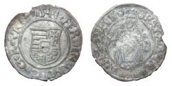 World Coins - Ferdinand I - King of Hungary - 1544  AR denar
