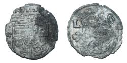 World Coins - Hungary - King Louis II 1516-1526 Silver denár 1525 LB Mint (Buda)