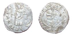 World Coins - Hungary - Louis I - 1342-1382 AD - Ag denar - VF