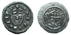 World Coins - Kalman - King of Hungary - 1095-1116 AD - Ag denar - beautiful - XF  Time of Crusades