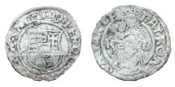 World Coins - Ferdinand I - King of Hungary - 1549 AD - AR denar