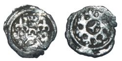 World Coins - Hungary - Bela IV - 1235-1270 AD - silver obolus - VF