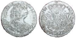 World Coins - Maria Theresia - 1745 AD - 3 Kreuzer - silver
