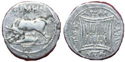Ancient Coins - Illyria, Apollonia. - AR Drachm. - After 229 BC.