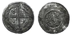 World Coins - Hungary - Geza II - 1141-1162 AD - Ag denar