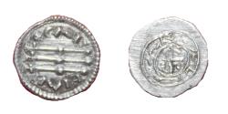 World Coins - Kalman - King of Hungary - 1095-1116 AD - Ag denar - beautiful - XF