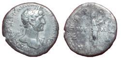 Ancient Coins - Hadrian - 117-138 AD - AR denarius - PM TR P COS II - VOT PVB