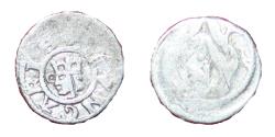 World Coins - Hungary - Stephen V - 1270-1272 AD - Ag obolus- VF