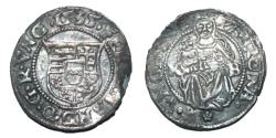 World Coins - Ferdinand I - King of Hungary - 1535 AD - AR denar