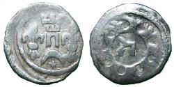 World Coins - Hungary - Bela IV - 1235-1270 AD - Silver OBOLUS - XF