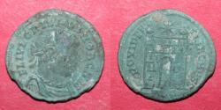 Ancient Coins - Crispus - Caesar 316-326 AD - PROVIDENTIAE CAESS   Green patina